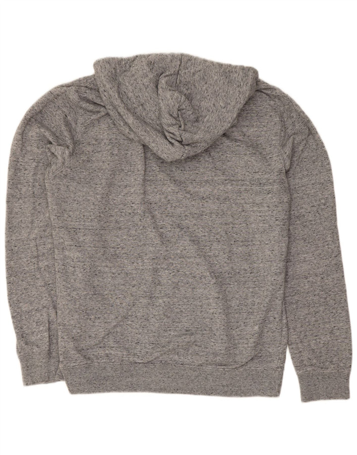 Jumper com capuz masculino Champion algodão manchado cinza médio