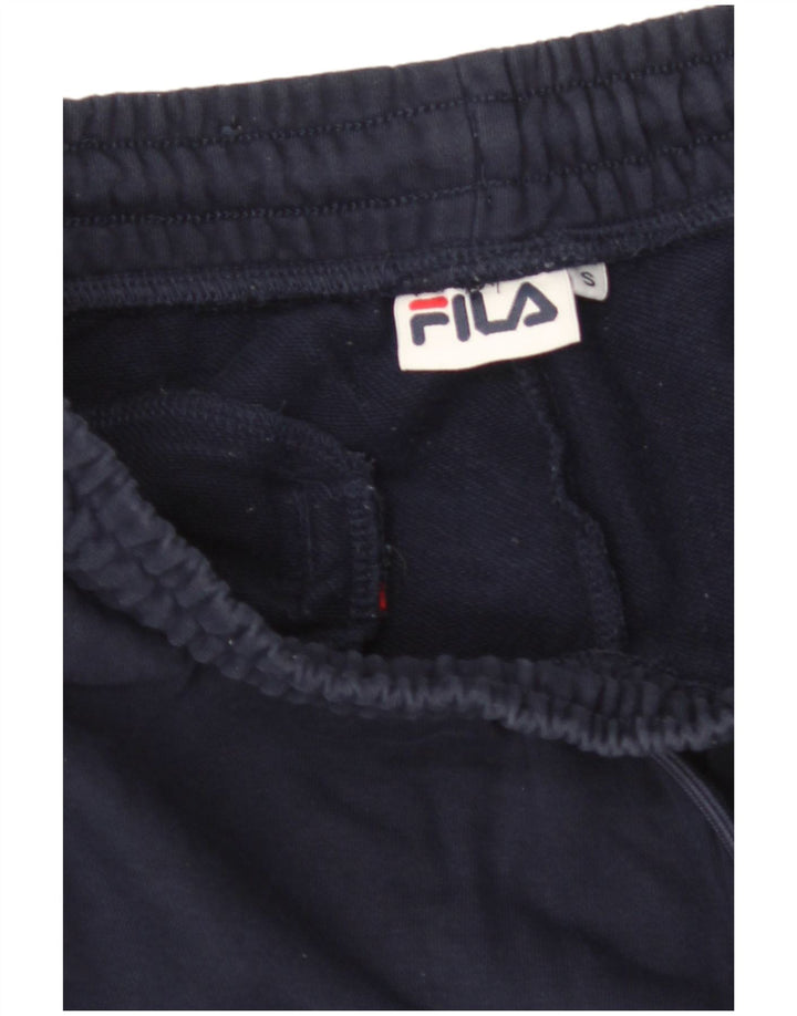 Calça masculina Fila Graphic Tracksuit Joggers pequeno azul marinho