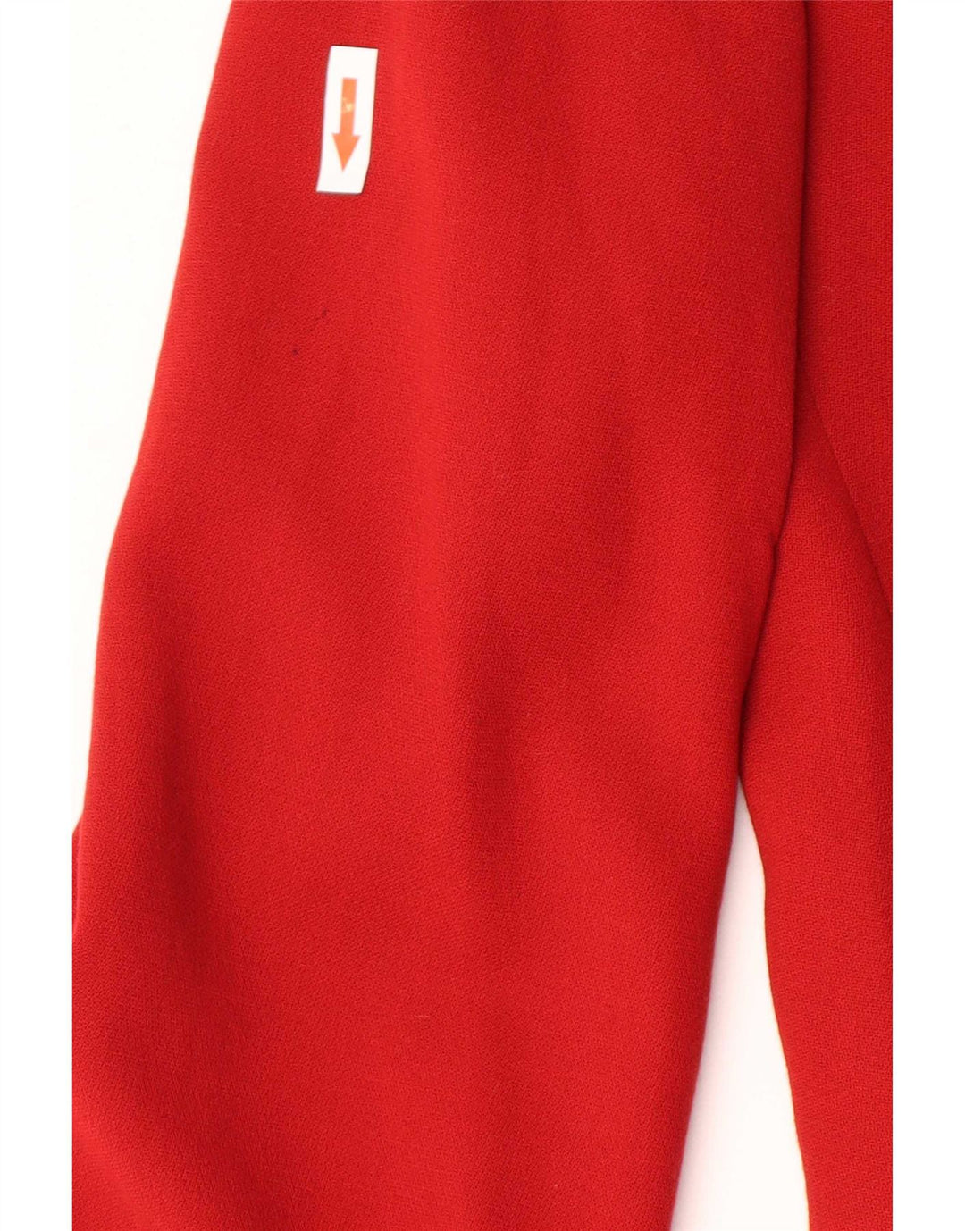 Jaqueta blazer feminina Max Mara com 3 botões Reino Unido 8 pequena lã vermelha