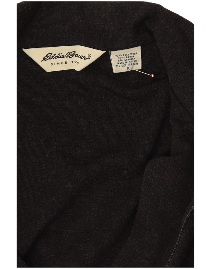 EDDIE BAUER Vestido maxi feminino grande de manga comprida Reino Unido 10 pequeno cinza