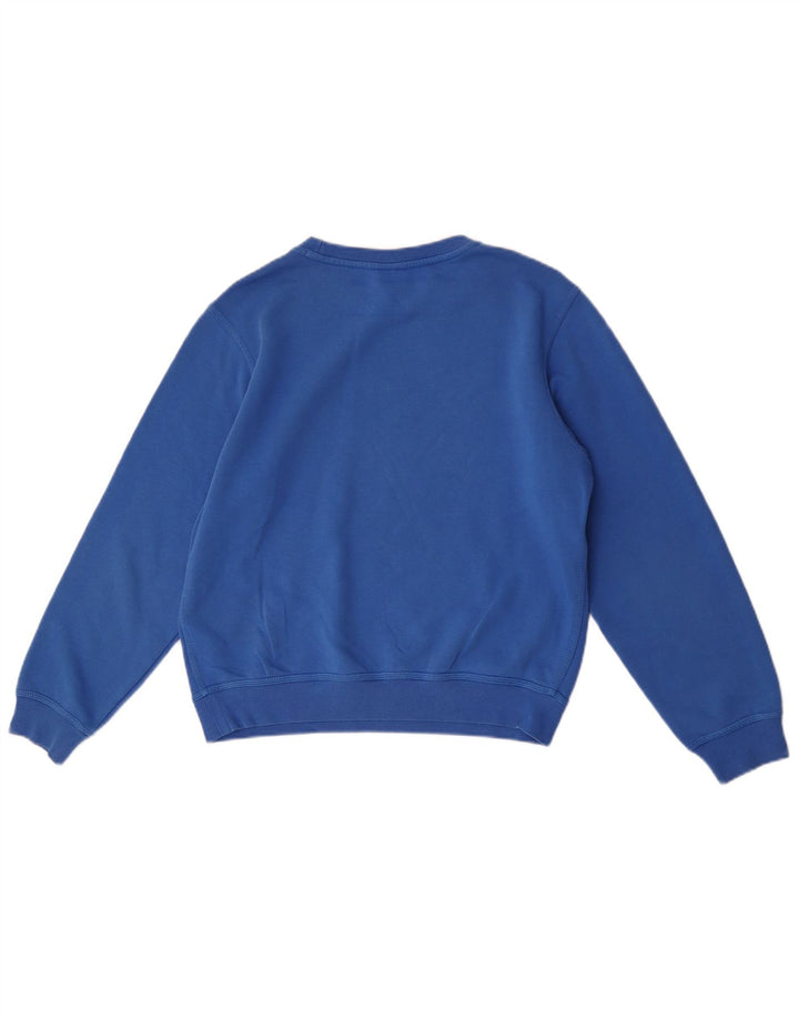 Moletom Nike Boys Jumper 12-13 anos grande algodão azul
