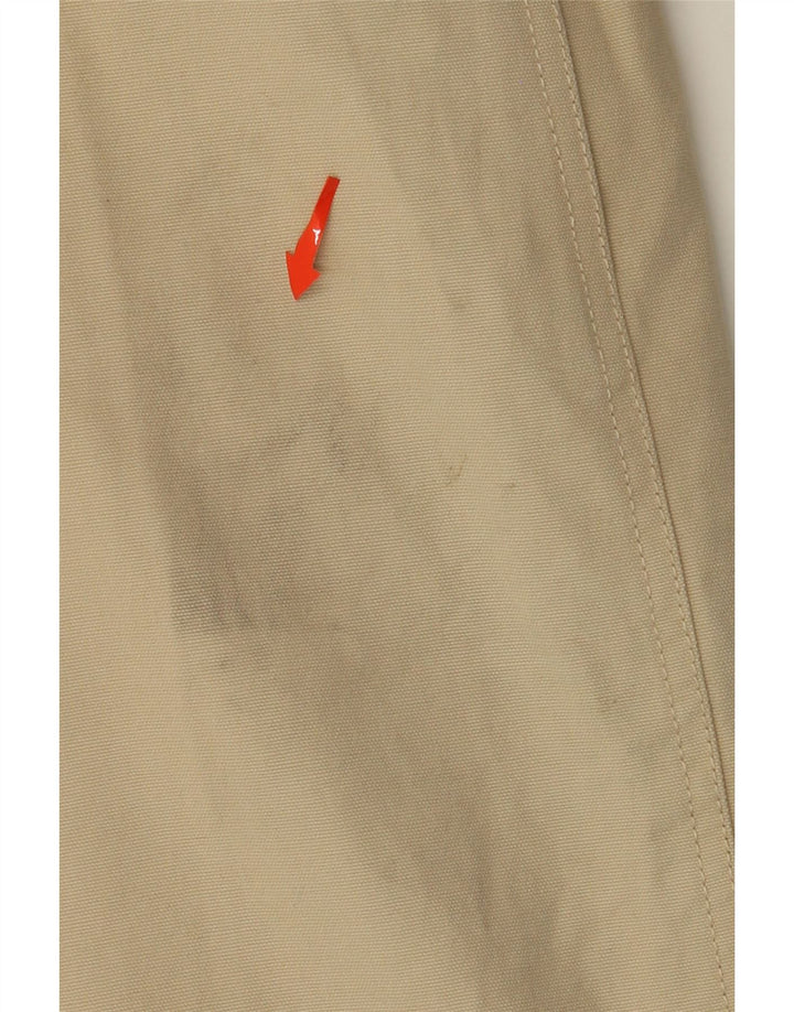 Casaco impermeável feminino WALLIS Reino Unido 12 algodão bege médio