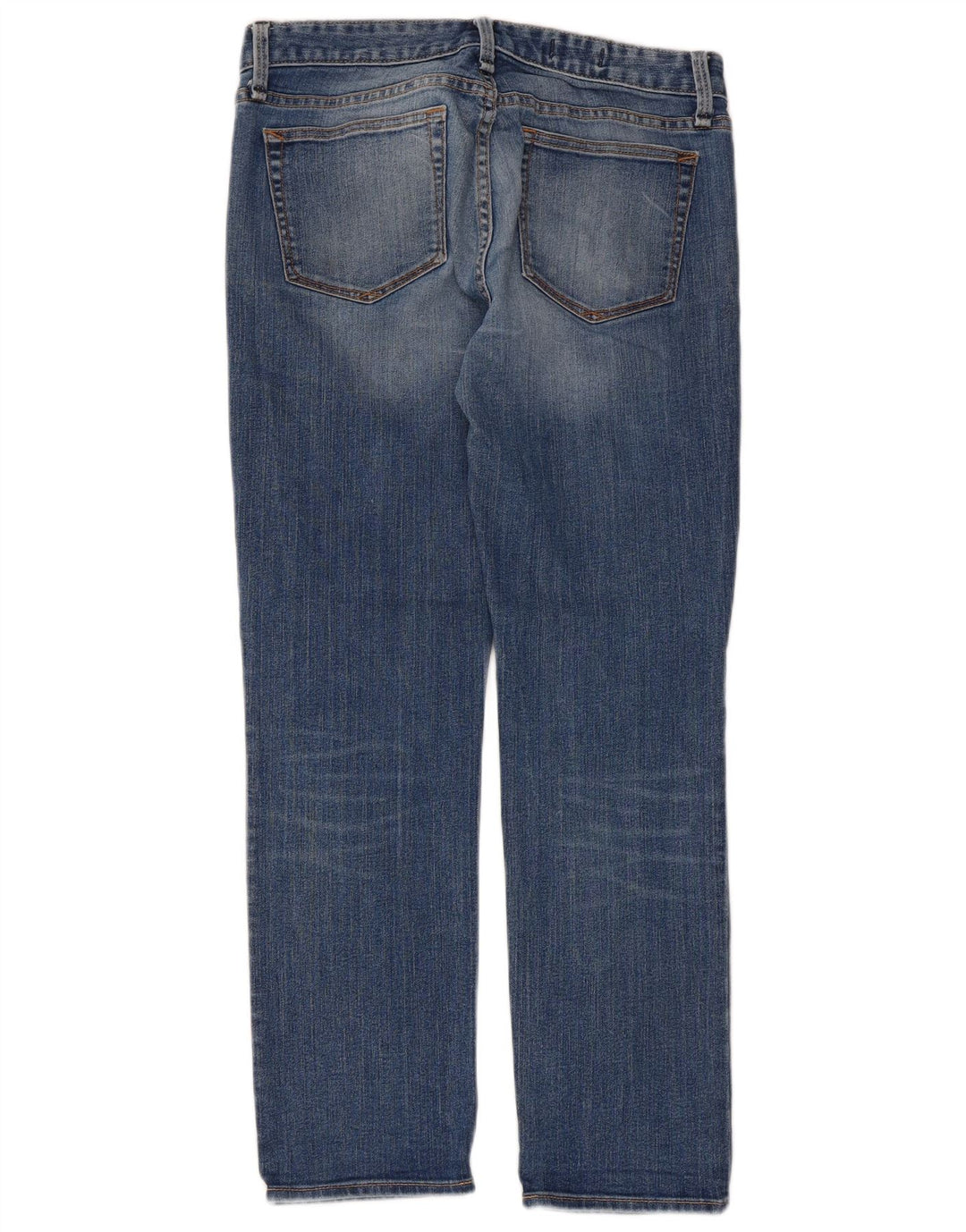 Jeans retos femininos Gap W28 L27 algodão azul