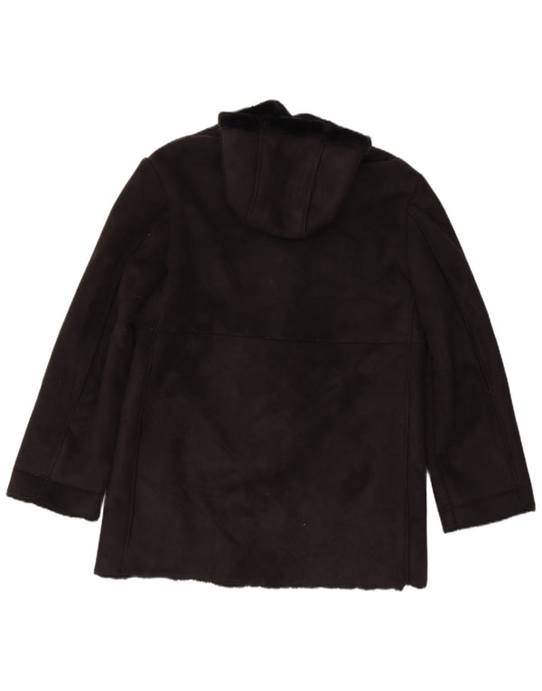 Sobretudo feminino Conbipel Free Heron com capuz Sherpa IT 48 XL preto