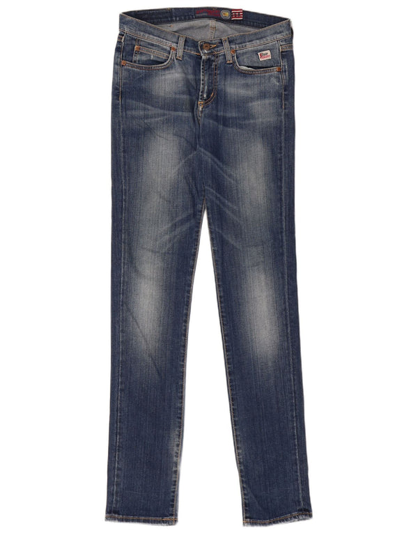 Roy Rogers Mens Slim Jeans W30 L34 Azul Algodão