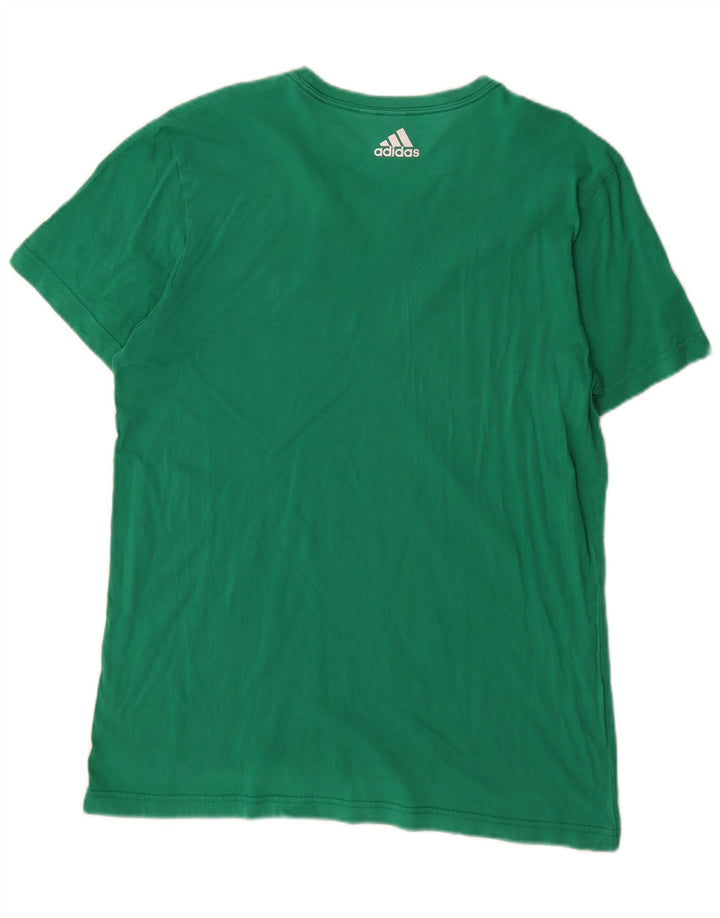 Camiseta Adidas Masculina Graphic Top Verde Médio