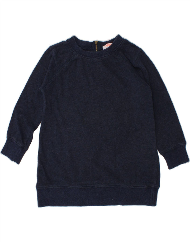 SUN68 Baby Girls Sweatshirt Jumper 18-24 Months Navy Blue Cotton Vintage Sun68 and Second-Hand Sun68 from Messina Hembry 