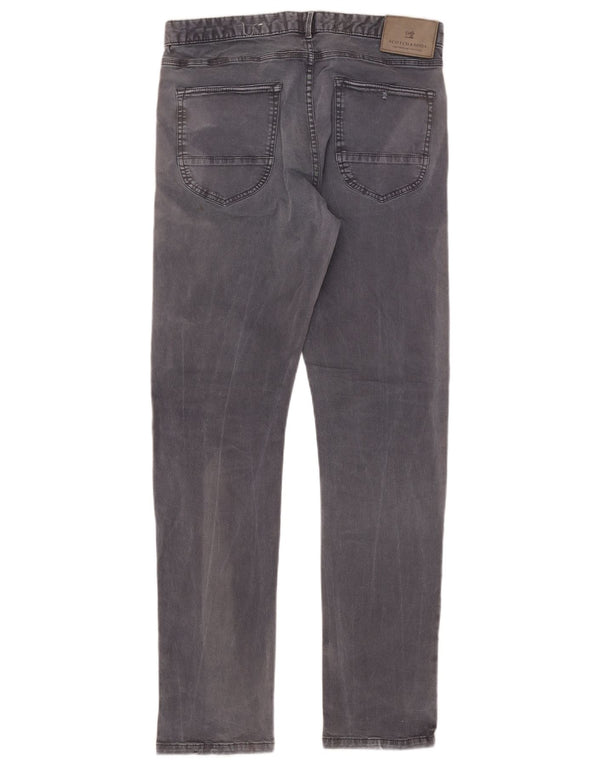 Scotch & Soda Mens Slim Jeans W32 L32 Cinza Algodão