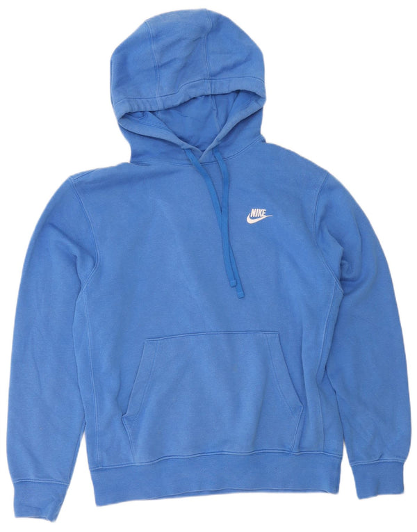 Nike Mens Hoodie Jumper Médio Algodão Azul