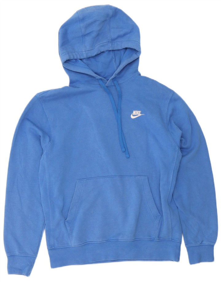 Nike Mens Hoodie Jumper Médio Algodão Azul