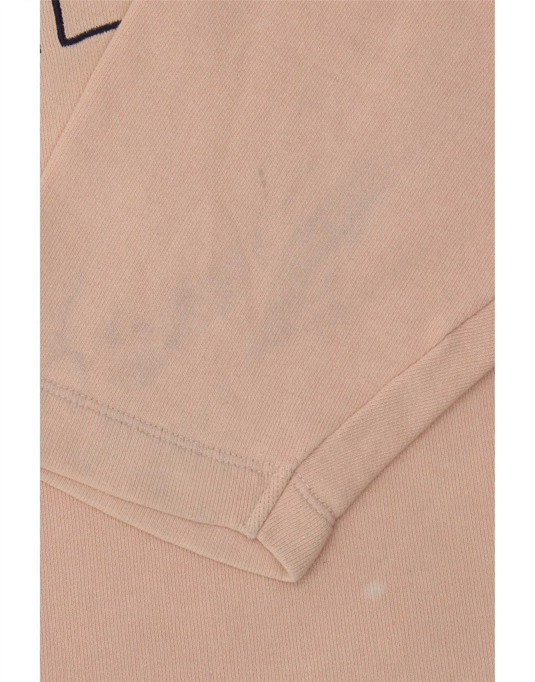 Benetton feminino gráfico oversized moletom jumper Reino Unido 14 médio rosa