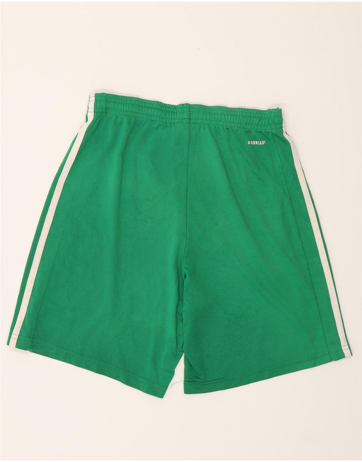 Adidas Mens Aeroready Sport Shorts Pequeno Verde Poliéster