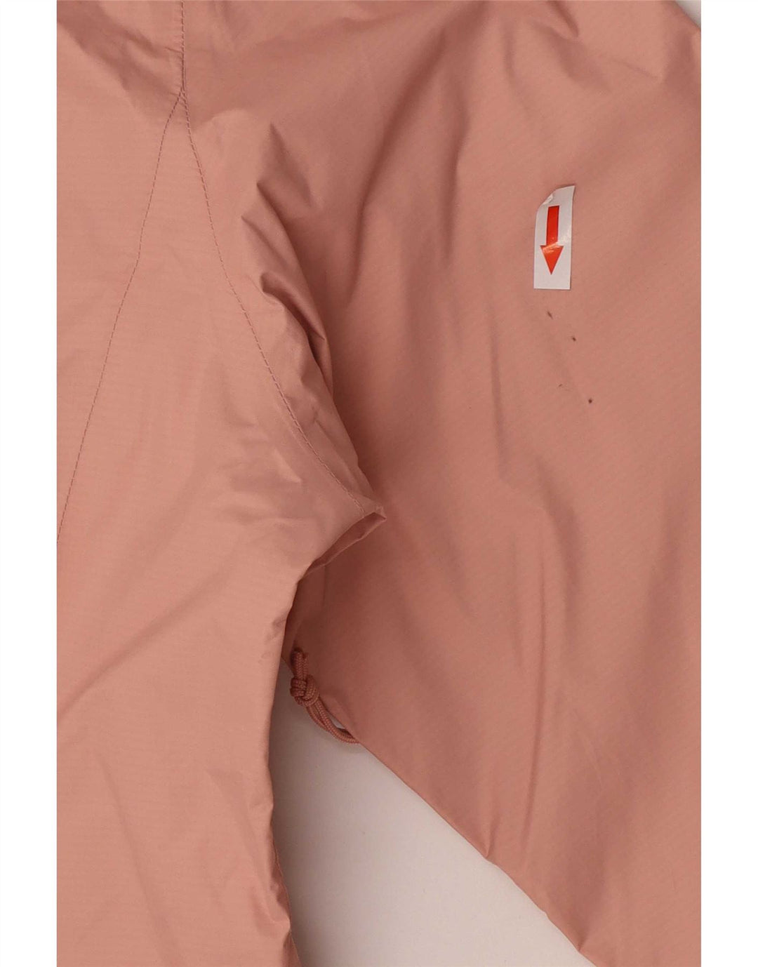 Jaqueta de chuva feminina com capuz The North Face UK 14 nylon rosa médio