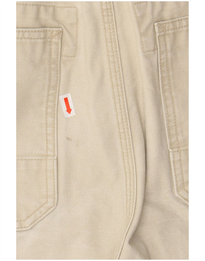 L.L.BEAN Calça Chino Masculina Reta W36 L30 Algodão Bege