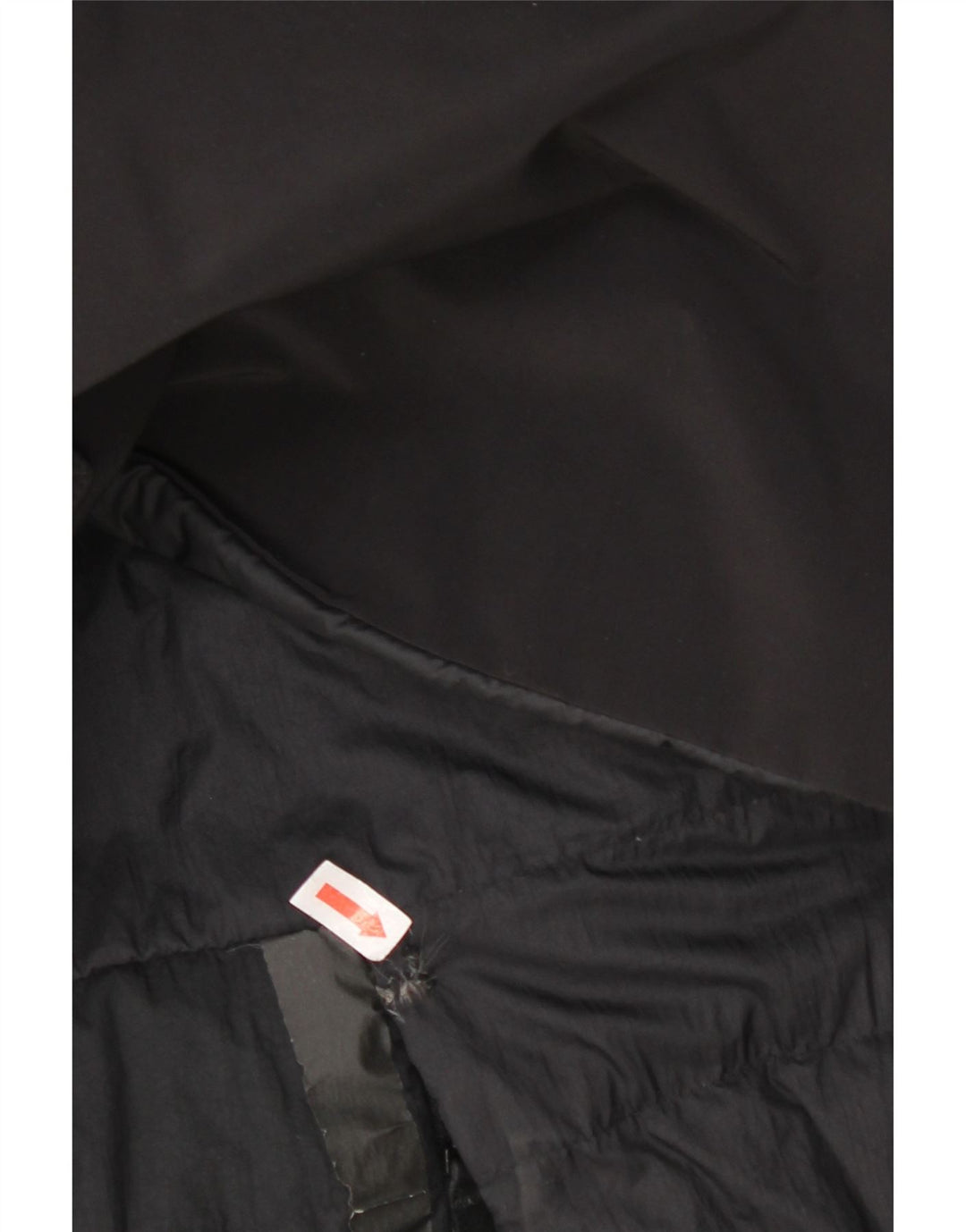 Casaco acolchoado com capuz masculino Adidas UK 38 médio preto nylon