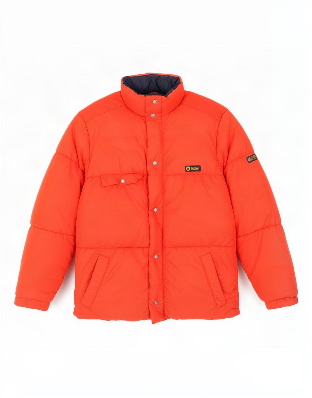 Jaqueta masculina acolchoada com capuz Ciesse Piumini IT 48/50 poliamida vermelha média