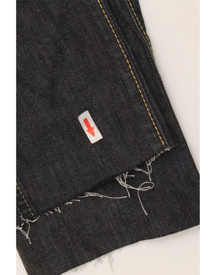 G-Star feminino 3301 gráfico slim jeans W30 L29 azul
