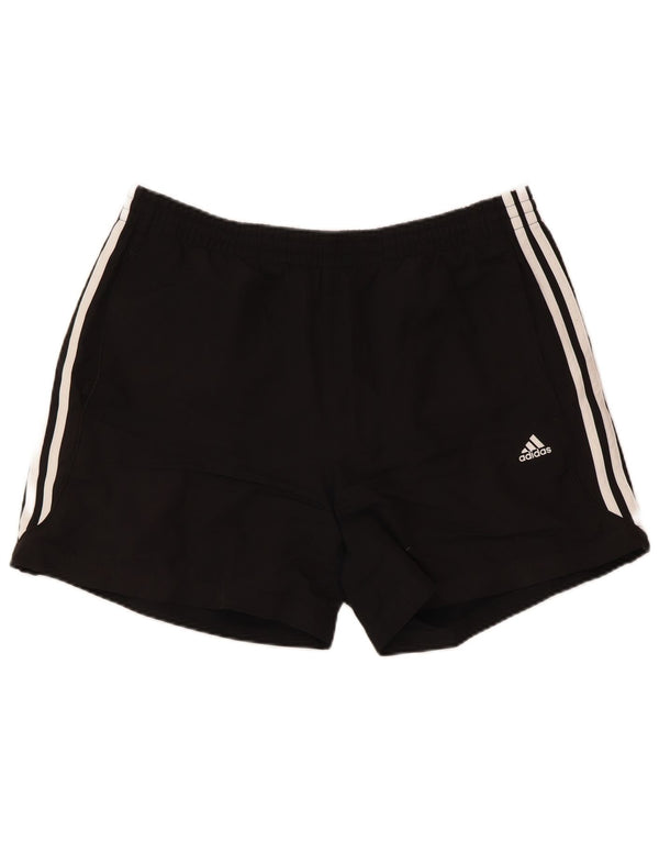 ADIDAS Mens Climalite Sport Shorts Grande Poliéster Preto