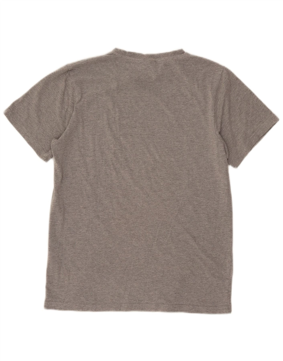 Ellesse Camiseta masculina gráfica top pequeno algodão cinza