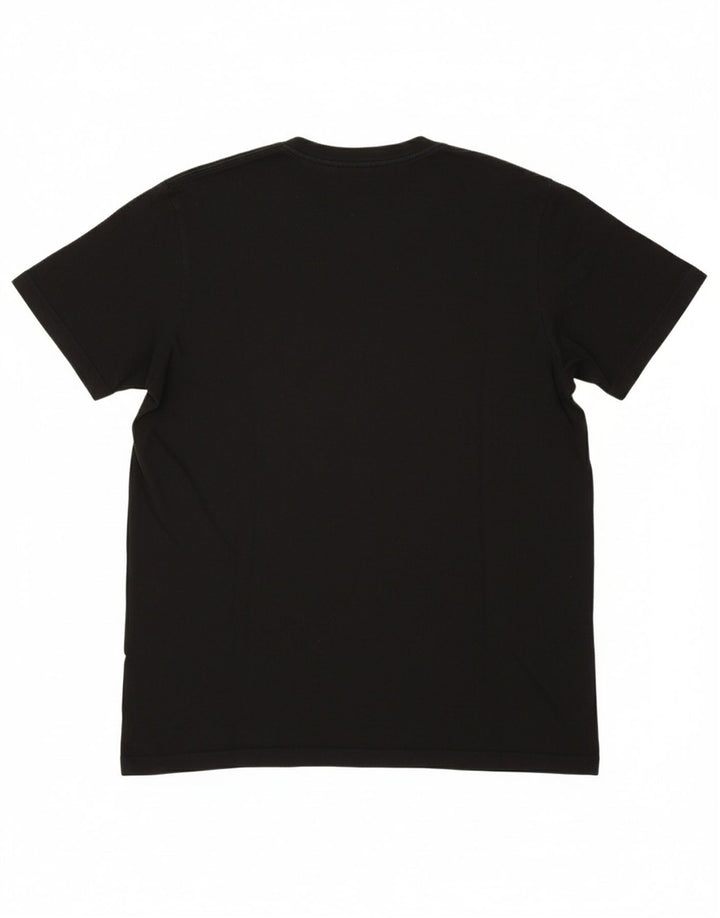 Camiseta masculina relaxada com estampa LEVI'S de algodão preto médio
