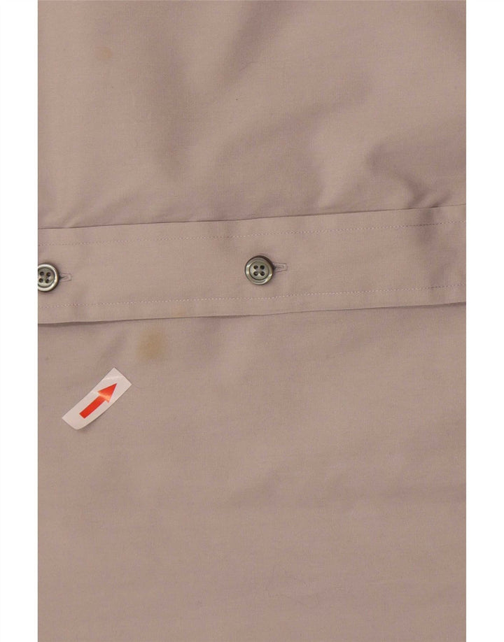 Camisa masculina Nautica tamanho 17 XL algodão cinza