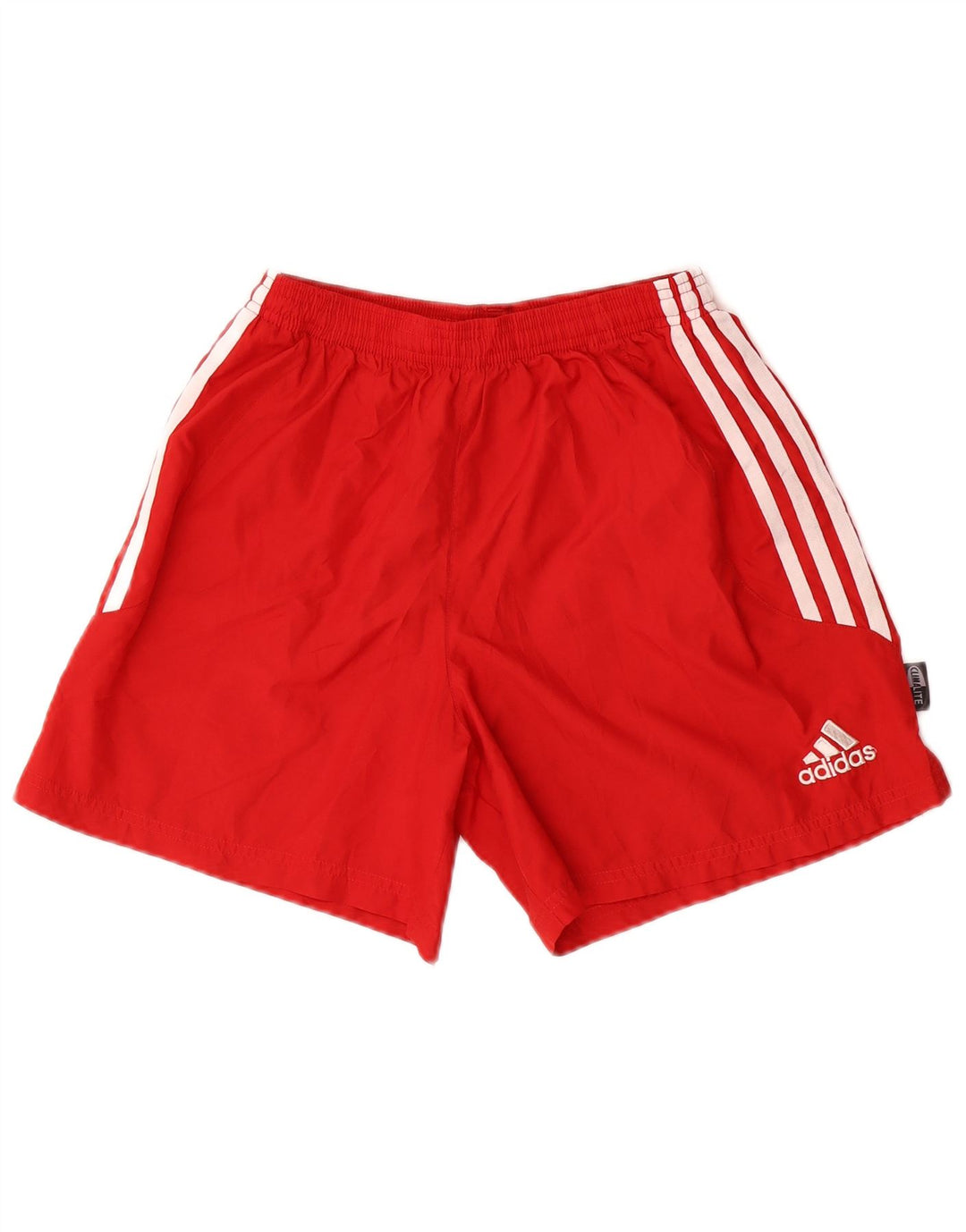 Calções desportivos Adidas Boys Climalite 15-16 anos poliéster vermelho