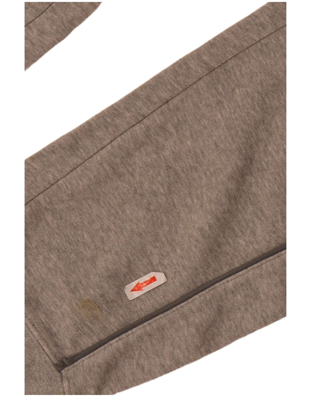Calça de treino masculina Nike Joggers cinza médio algodão colorblock
