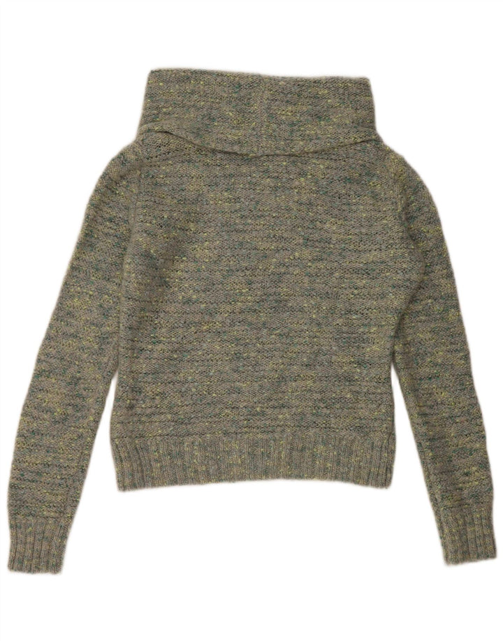 Suéter feminino Orsay com gola redonda Reino Unido 14 grande multicolorido manchado