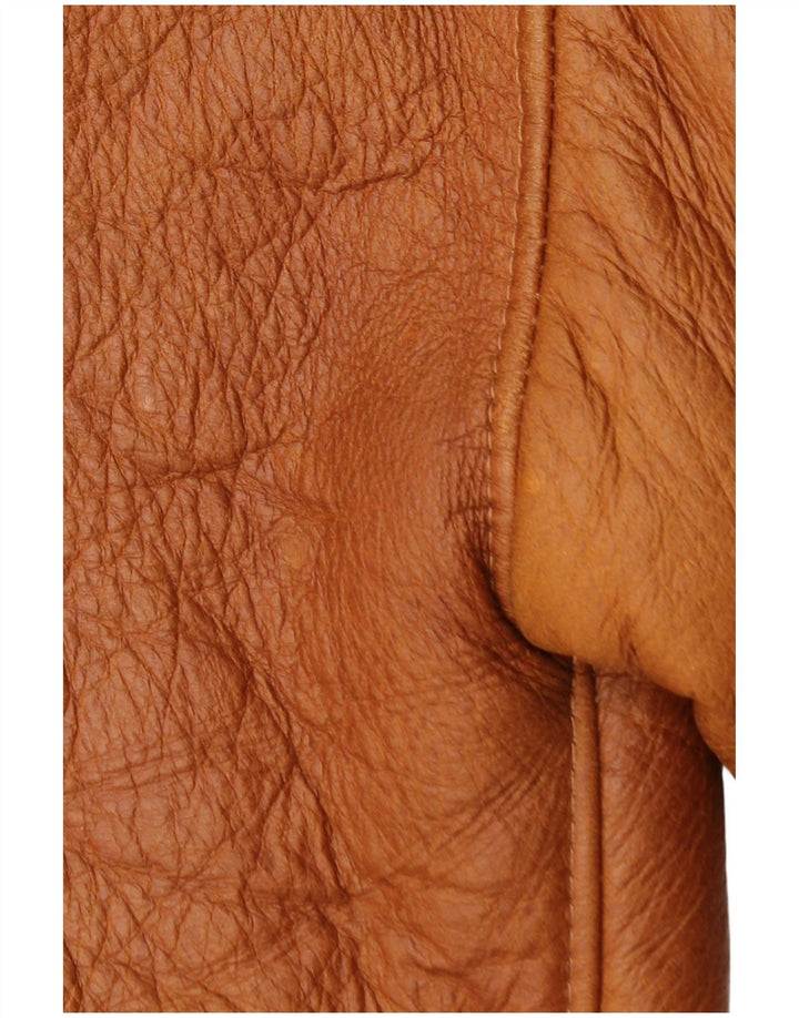 Jaqueta Shearling Feminina Anfor IT 44 Shearling Marrom Médio