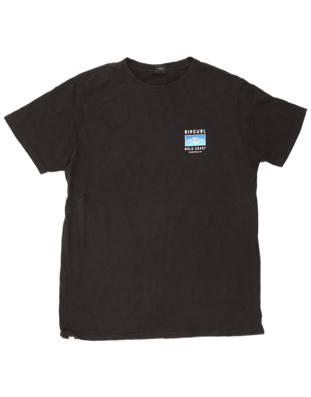 Rip Curl Camiseta Masculina Relaxed Fit Top Grande Preto