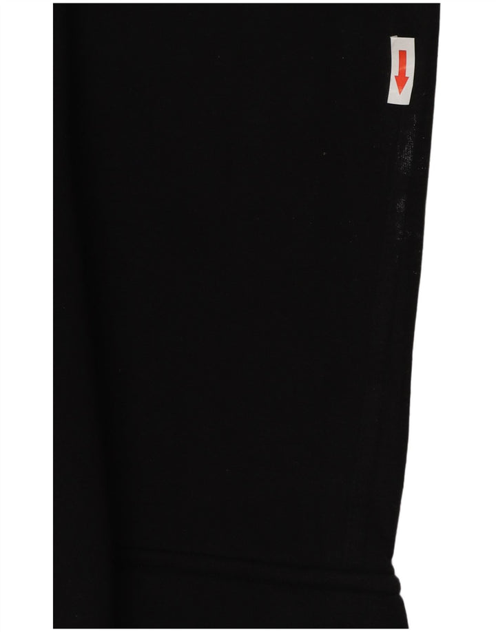 Calça esportiva feminina Zara Loose Fit Cargo Reino Unido 12 Médio Preto