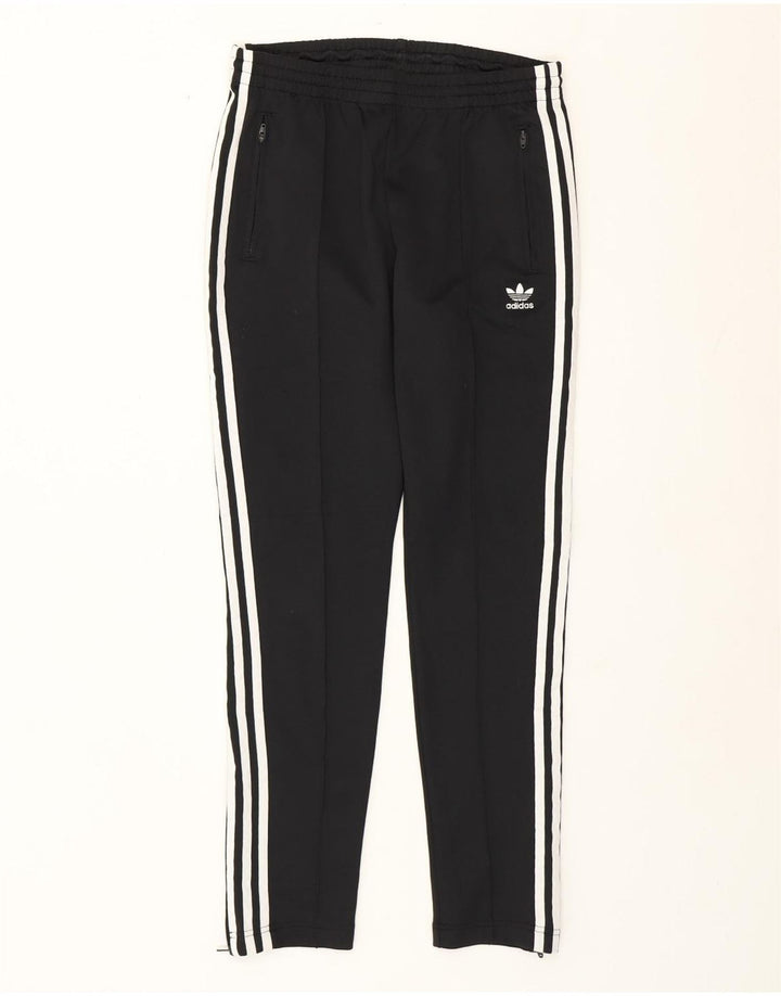 Calça de treino feminina Adidas UK 12 poliéster preto médio