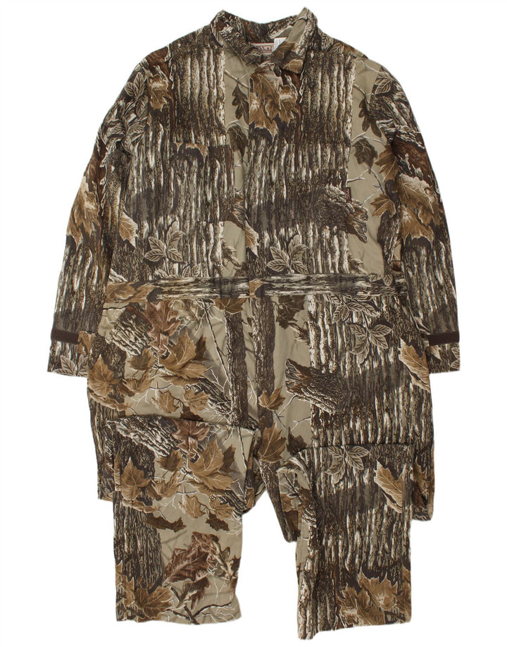 Macacão alto masculino Walls 3XL algodão camuflado cáqui