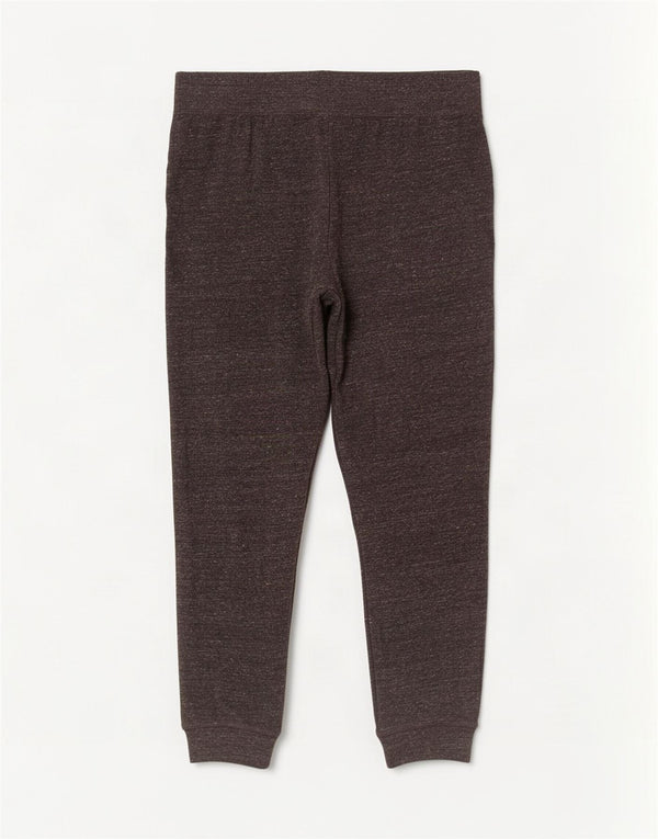 Calça de treino feminina Nike Joggers UK 16 grande cinza manchado de algodão