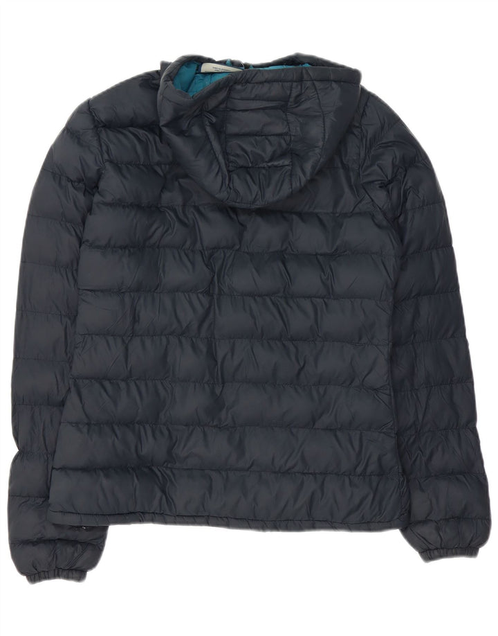 Jaqueta acolchoada com capuz feminina Mountain Warehouse poliéster preto Reino Unido 8 Samll
