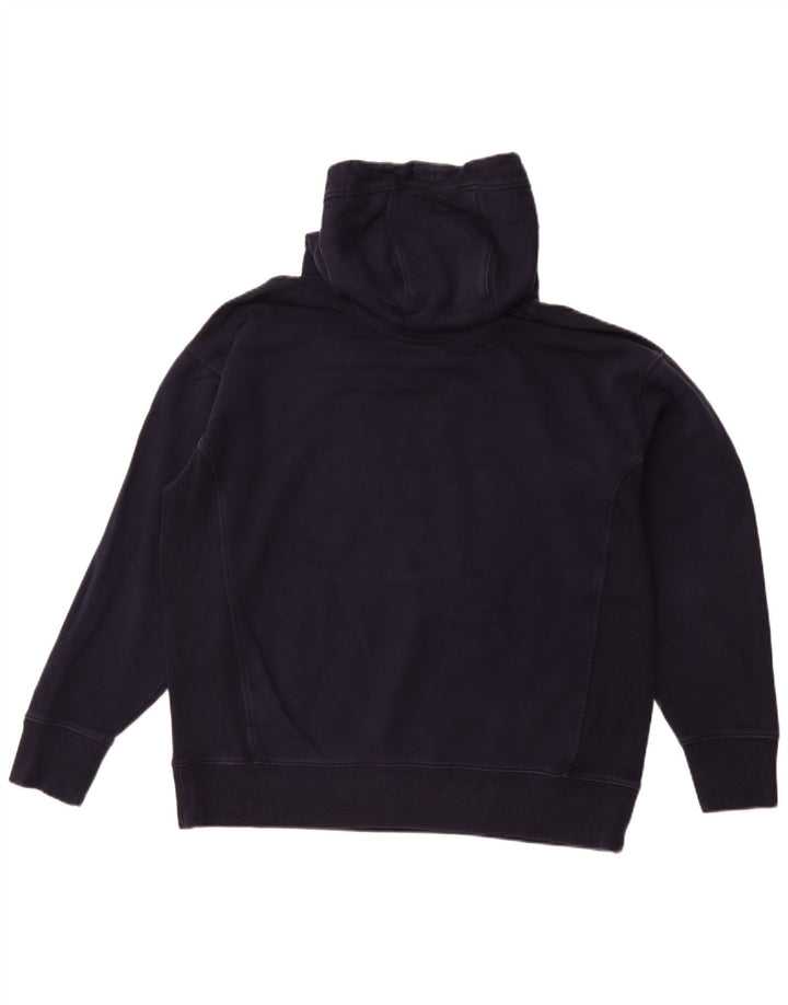 Suéter masculino GANT com capuz e ajuste relaxado XL azul marinho algodão