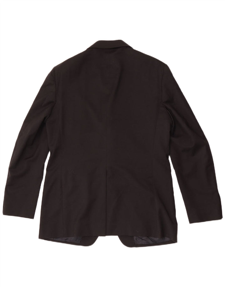 Jaqueta Blazer Masculina Ferre com 3 Botões IT 52 XL Lã Preta