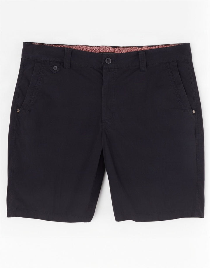 Brugi Mens Chino Shorts W38 XL Azul Marinho Algodão
