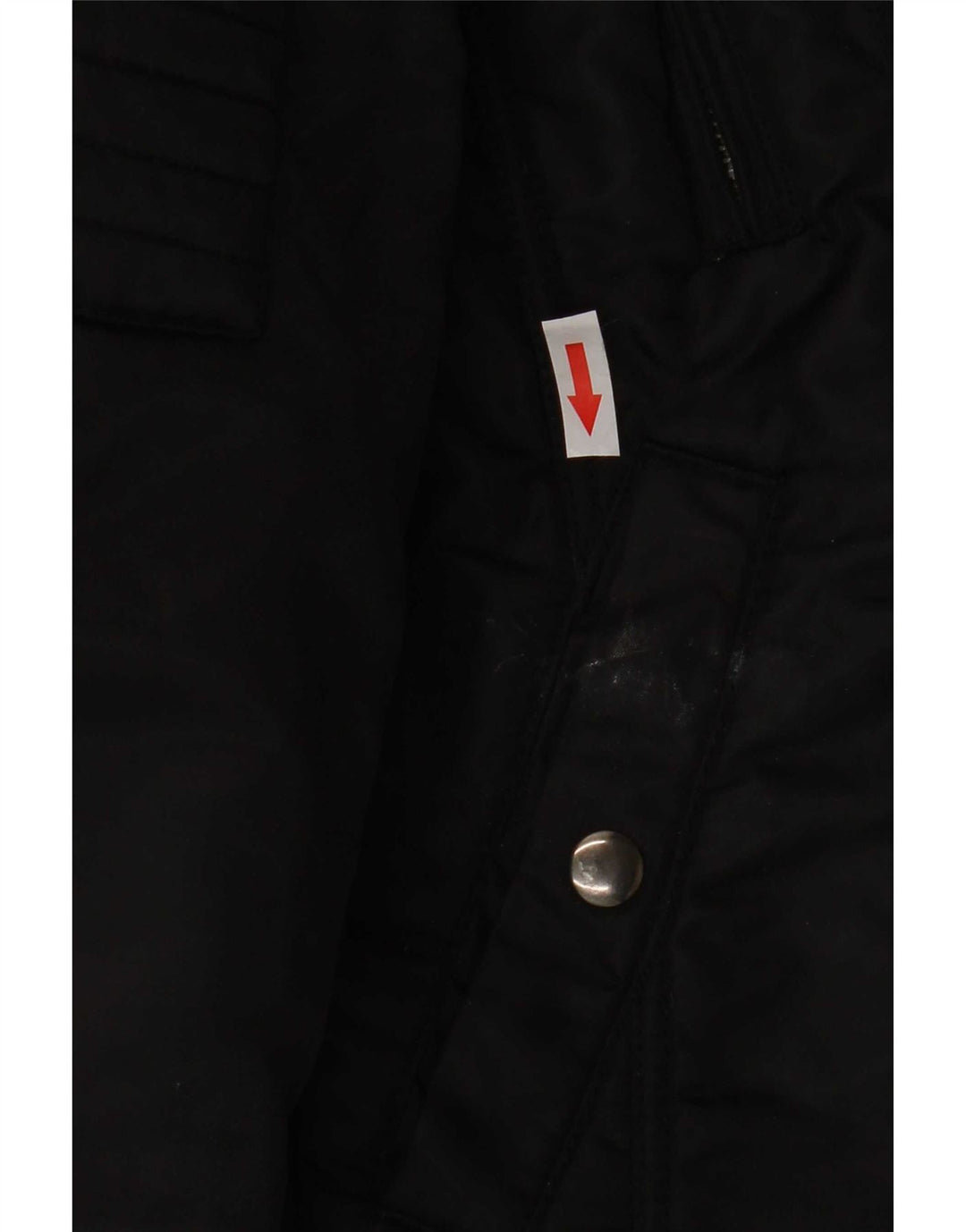Jaqueta Replay Feminina Crop Biker UK 12 Médio Preto