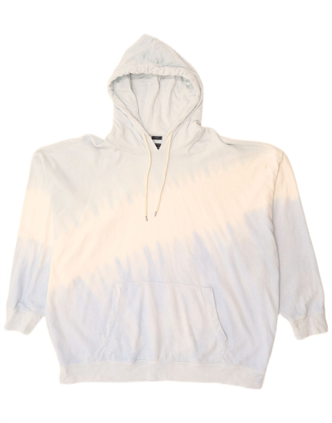 Suéter masculino com capuz oversized Gap XL azul tie-dye algodão