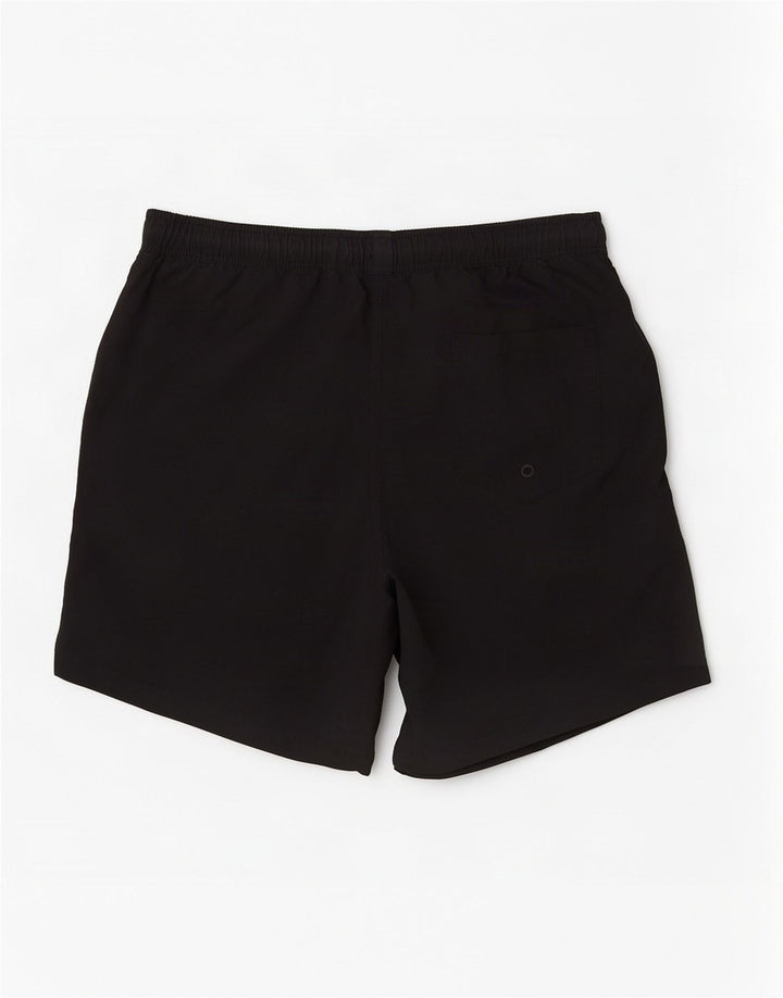 Calção de banho masculino Mossimo gráfico grande preto nylon