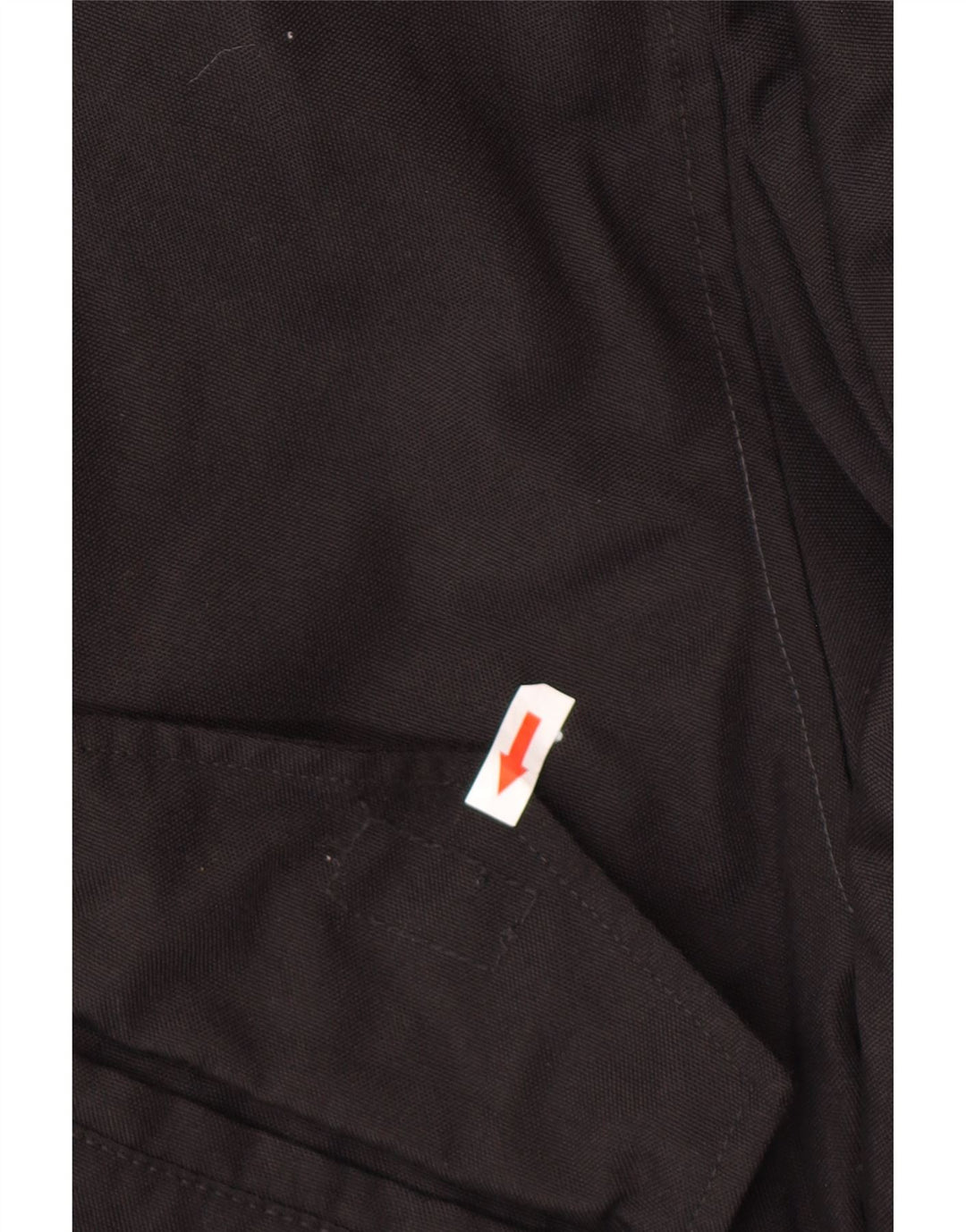 Jaqueta corta-vento masculina Woolrich com capuz UK 40 grande preta