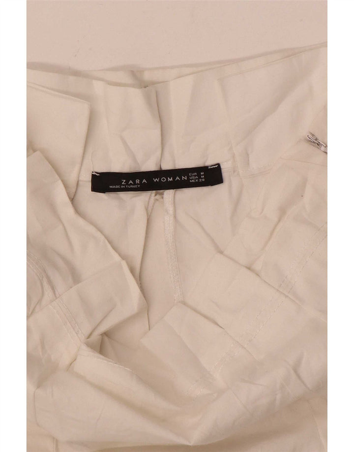 Saia feminina Zara A-Line médio W30 branca