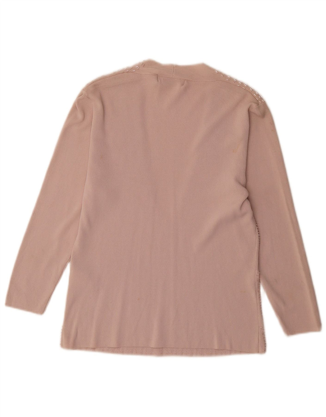 Blusa feminina Zara UK 14 grande rayon rosa