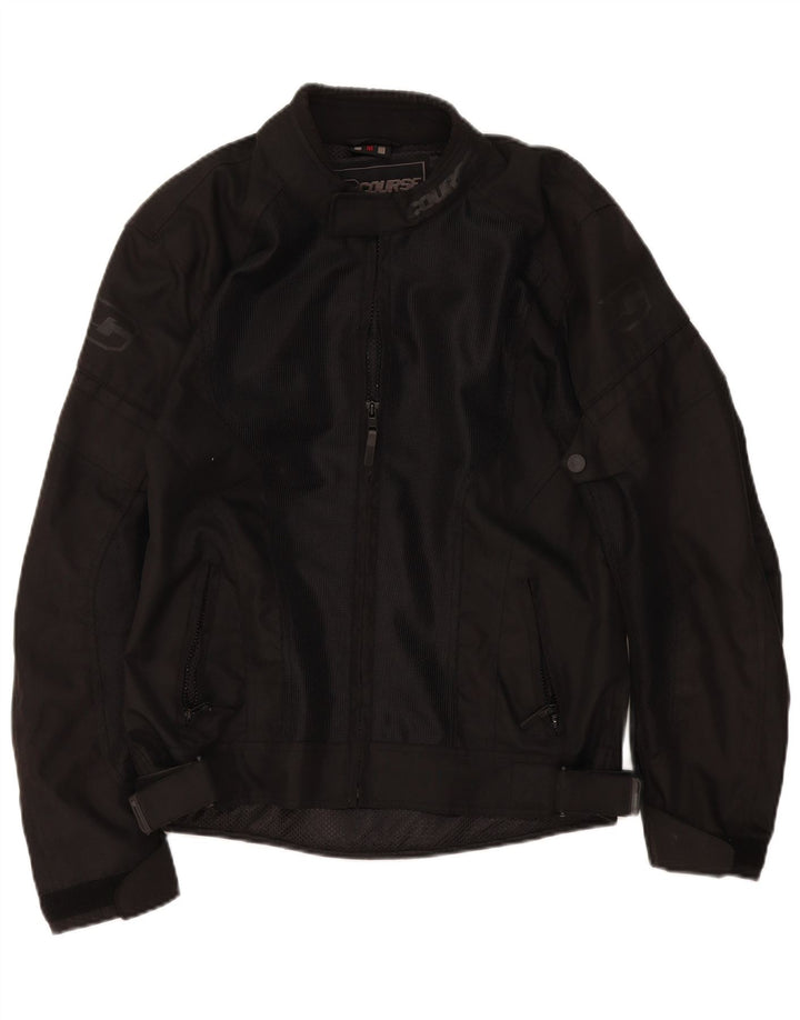 Jaqueta masculina Course Graphic Racer UK 38 poliéster preto médio