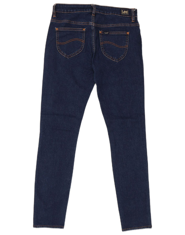 Lee Girls Licks Jeans Skinny 7-8 Anos W28 L27 Algodão Azul Marinho