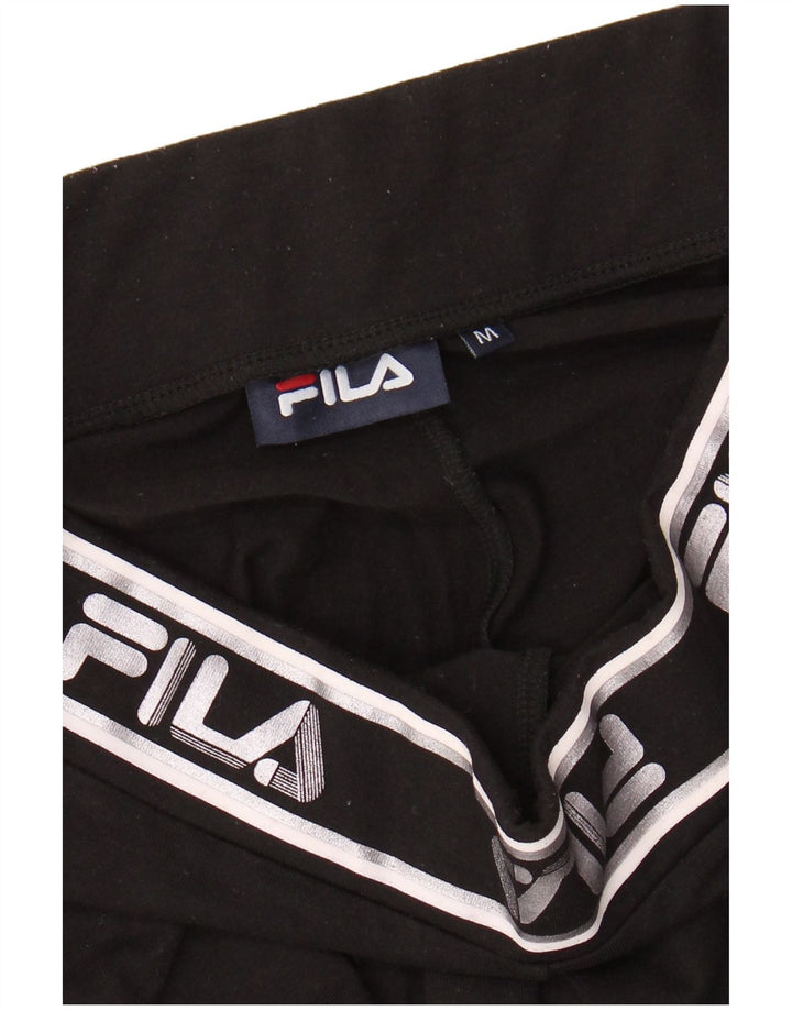Leggings femininos FILA Graphic UK 12 médio preto