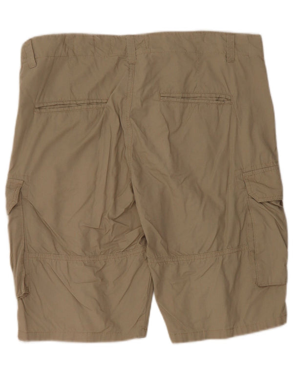 Brugi Mens Cargo Shorts W32 Médio Bege