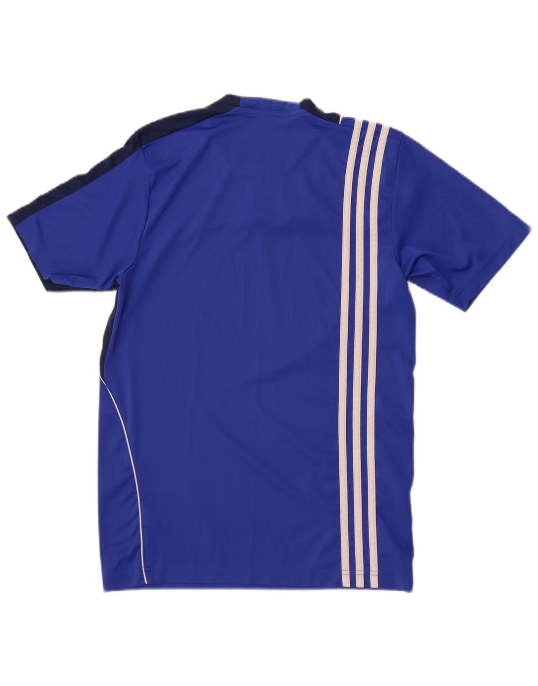 Camiseta Adidas Masculina Graphic Top XS Azul Colorblock Poliéster