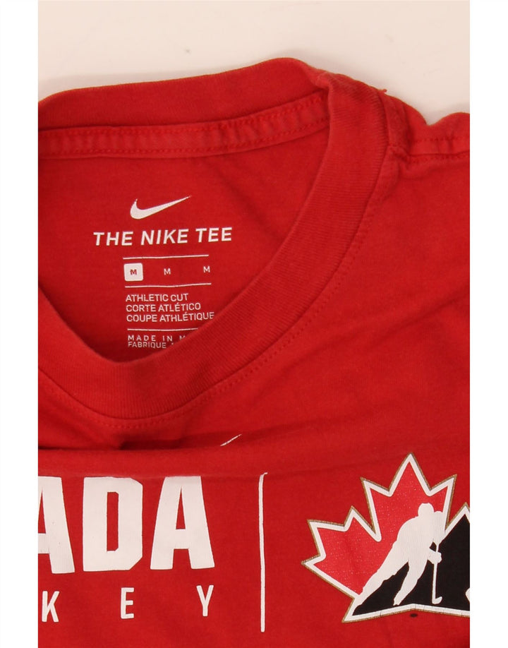 Camiseta Nike Boys Athletic Cut Graphic Top 10-11 Anos Médio Vermelho